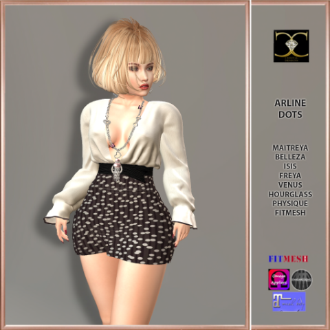 Airline Dots – Cristal’s Creations
