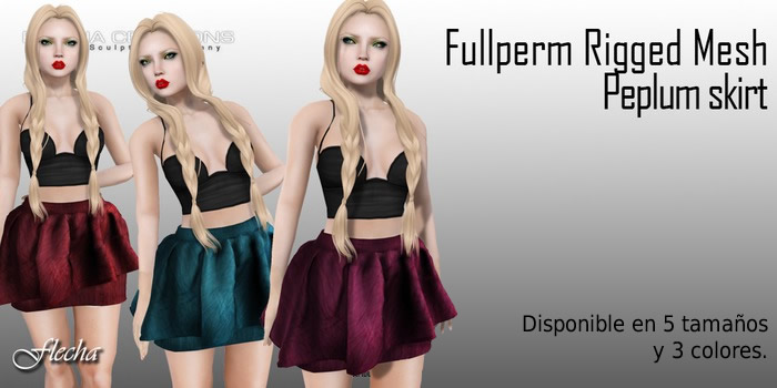 Peplum Skirt – Flecha