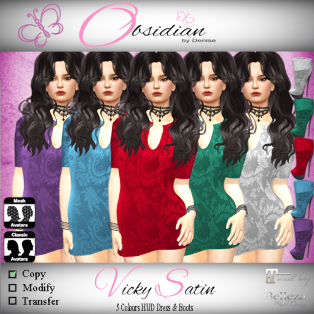 Vicky Satin – Obsidian